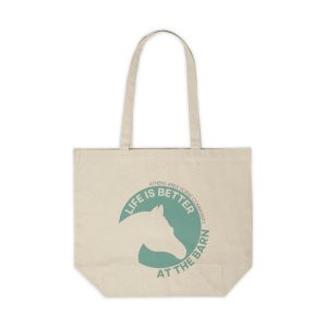 Life is Better at the Barn & AAHC Canvas Tote
